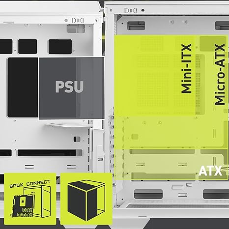 MSI Casing MAG PANO 100L PZ White MSI Casing MAG PANO 100L PZ White